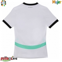 Camiseta Austria Visitante Equipación para mujer Eurocopa 2024 manga corta